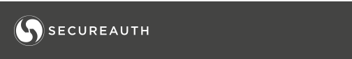 The default Link to Accept email image: a dark banner with the white SecureAuth swirl logo and the word SECUREAUTH.
