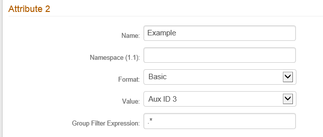 Post Auth page showing the attribute added so it is included in the SAML assertion.